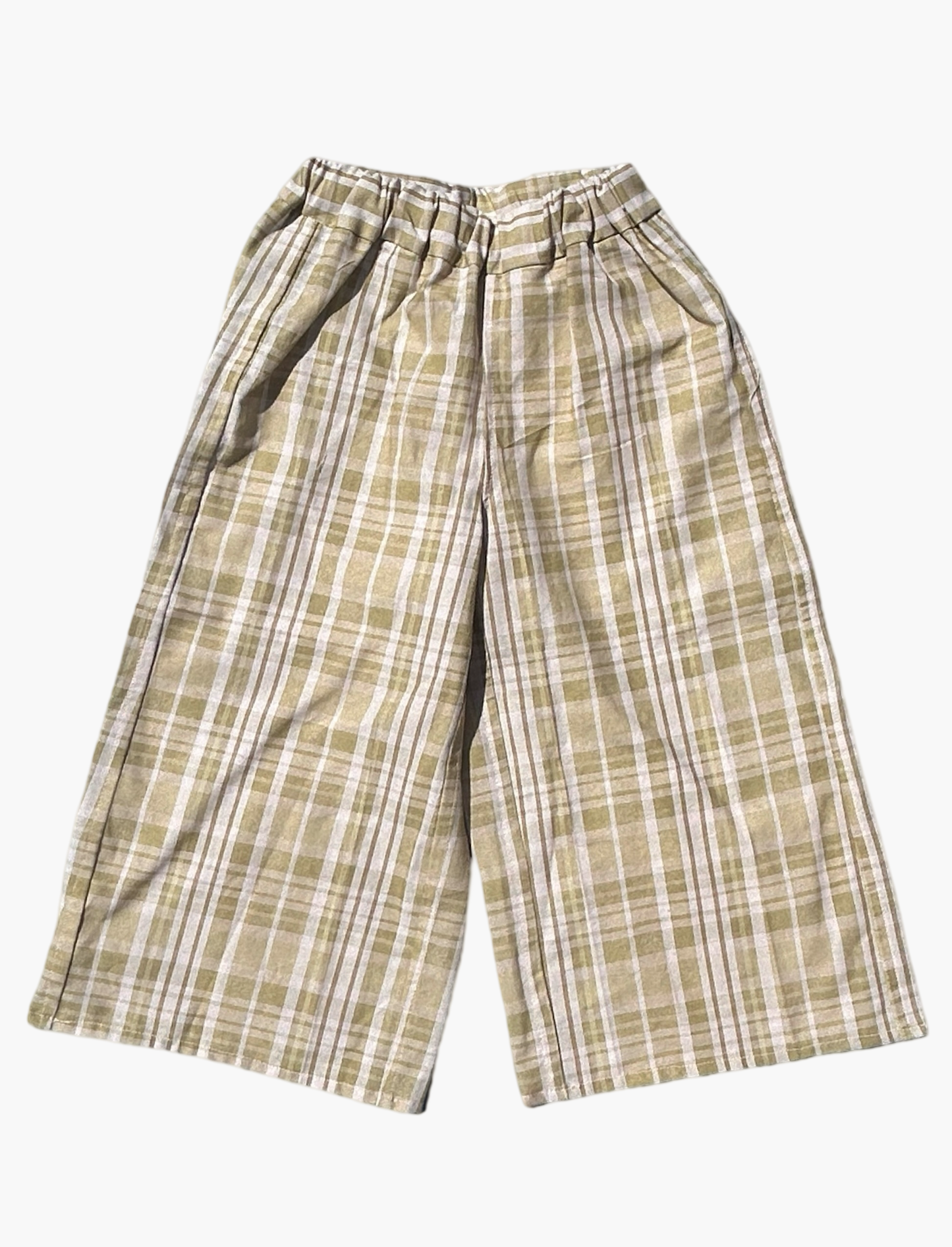 GINNY PANT LIGHT PLAID