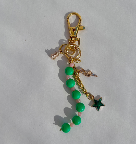 BEADED KEYCHAIN