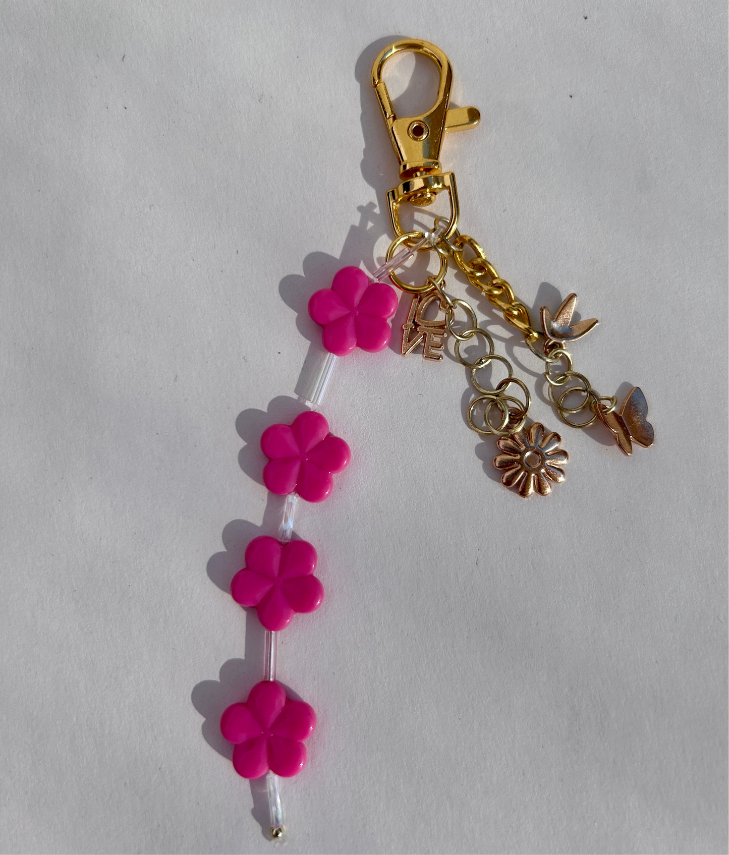 BEADED KEYCHAIN