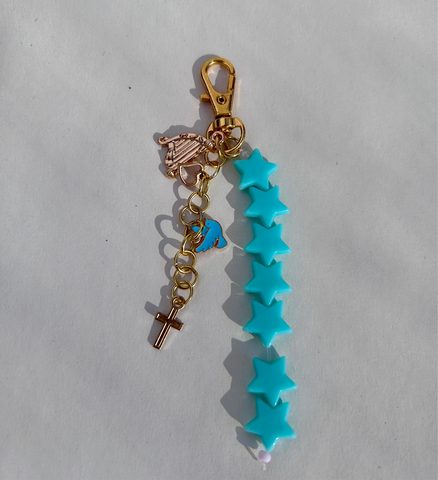 BEADED KEYCHAIN