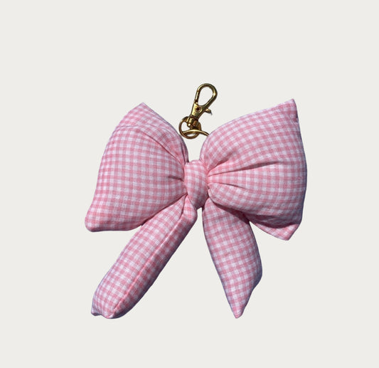 PLUSH BOW KEYCHAIN