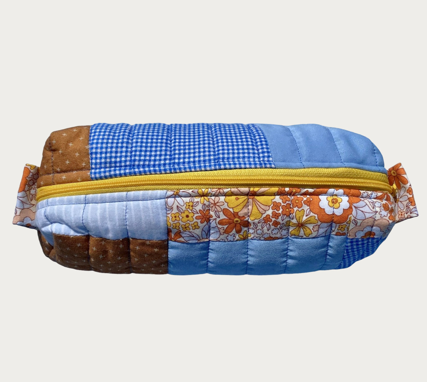 COTTON PATCHWORK POUCH
